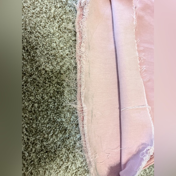 Free People Just Float On Flare Wide Leg High Rise Jeans  90’s Pink Size 26 - Picture 14 of 15